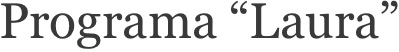 Programa “Laura”